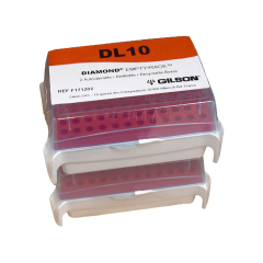 PIPETMAN DIAMOND Tips, Empty Racks, 0.1–20 µL, 2 Racks